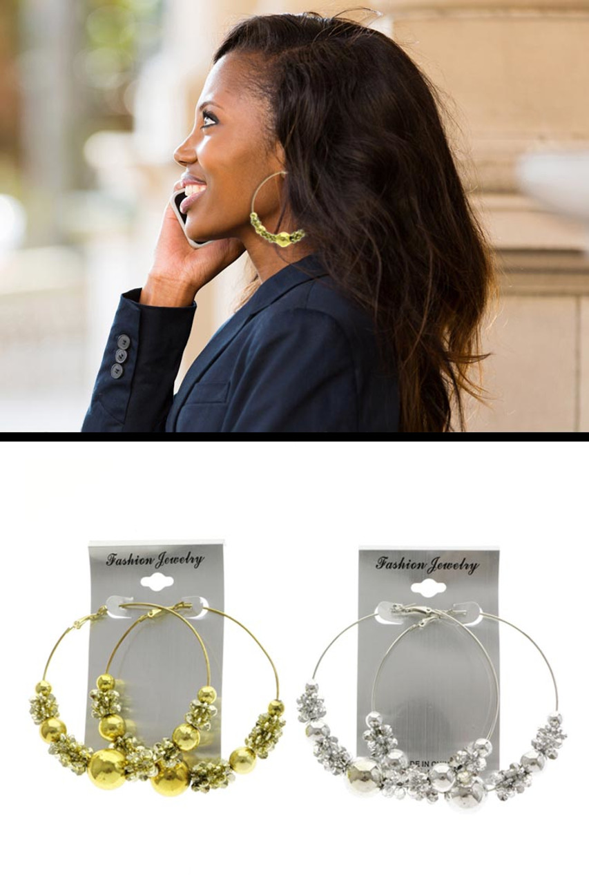 Dropship Wholesale Trendy Big Hoop Earrings 18K Real Gold Plated 11CM Super  Elegant Larger Size Women Earring Fashion Costume Jewelry to Sell Online at  a Lower Price | Doba